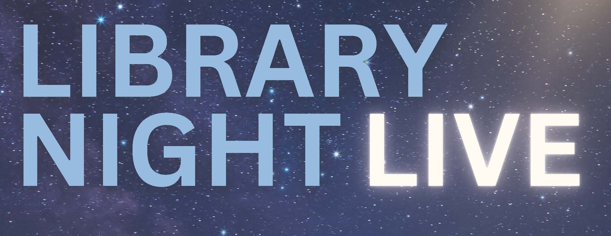 Library Night Live - Sponsor